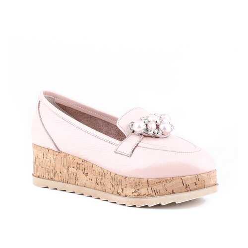Лоферы женские Shoes Market 61-982-511-534-2 розовые 36 RU в Крокс