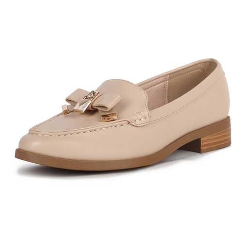 Лоферы женские T.Taccardi K0294LC-12A бежевые 37 RU в Крокс