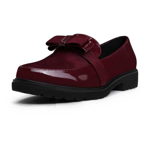 Лоферы женские T.Taccardi K0525LC-4A бордовые 37 RU в Крокс