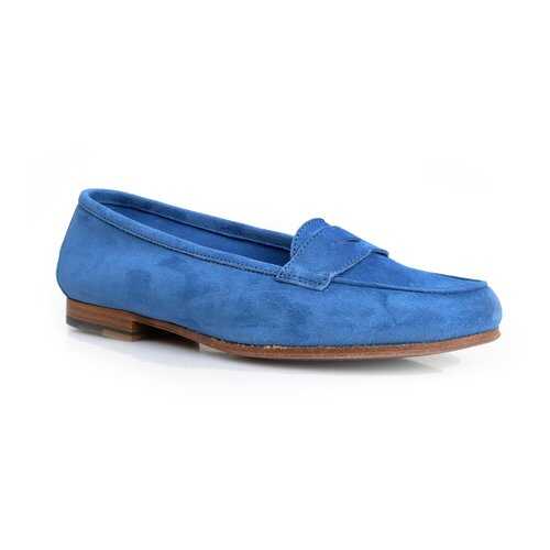 Мокасины женские ANDREA VENTURA FIRENZE HERITAGE066 синие 40 RU в Крокс