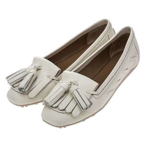 Мокасины женские Emporio Armani X3B043 XF26100639 бежевые 39 IT в Крокс