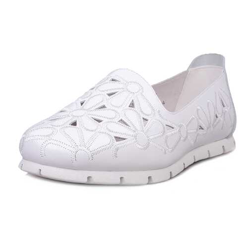Мокасины женские Pierre Cardin 710017465 белые 38 RU в Крокс