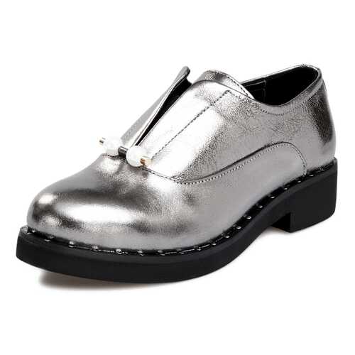 Полуботинки женские Pierre Cardin 023064F0 серебристые 40 RU в Крокс