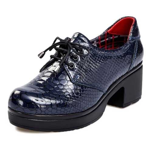 Полуботинки женские Pierre Cardin 710018187 синие 40 RU в Крокс