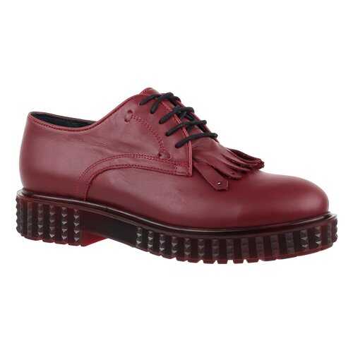 Полуботинки женские Shoes Market 165-854-17 красные 38 RU в Крокс