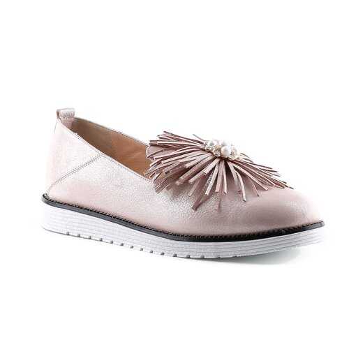 Полуботинки женские Shoes Market 61-3065-511 бежевые 38 RU в Крокс