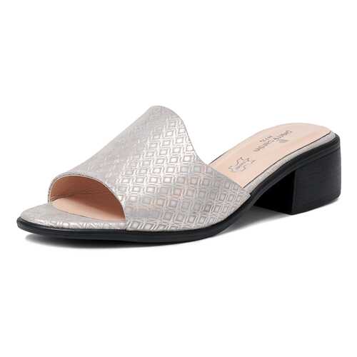 Сабо женские Pierre Cardin TR-MN-421-1295 серебристые 39 RU в Крокс