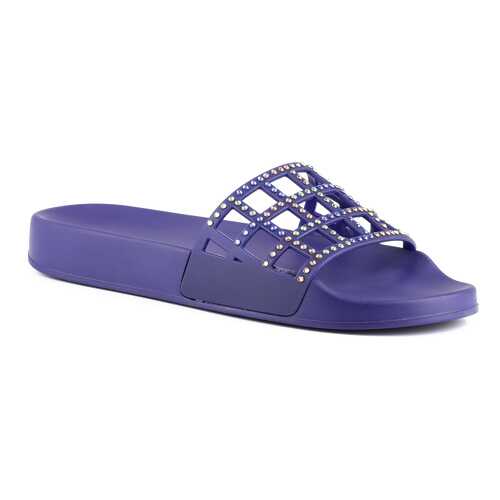 Шлепанцы женские MENGHI SHOES 2050 синие 36 RU в Крокс
