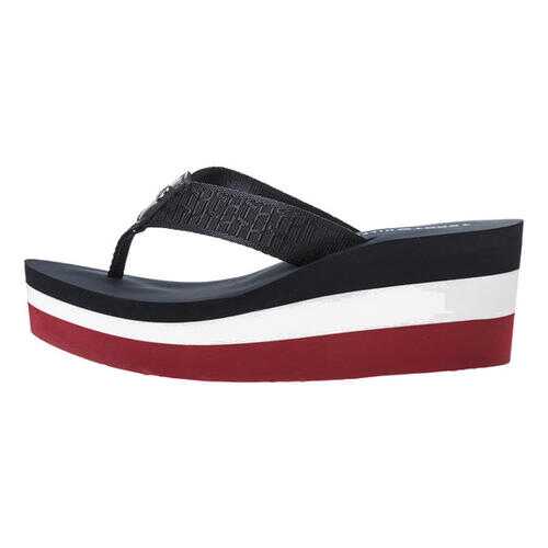 Сланцы женские Tommy Hilfiger FW0FW04630 синие 40 US в Крокс