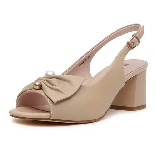 Туфли женские Alessio Nesca JXY20SS-5 бежевые 40 RU в Крокс