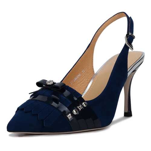 Туфли женские Pierre Cardin 27306860 синие 35 RU в Крокс