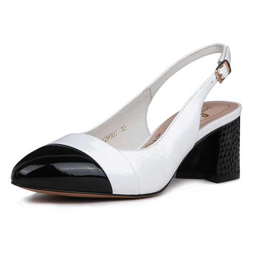 Туфли женские Pierre Cardin JX20S-101B белые/черные 40 RU в Крокс