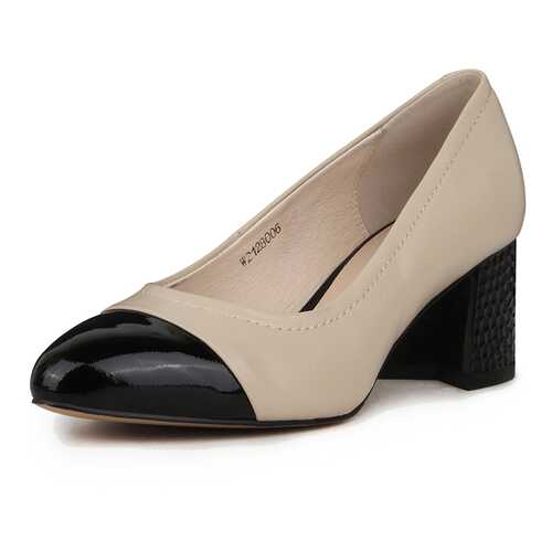 Туфли женские Pierre Cardin JX20S-114A бежевые 37 RU в Крокс