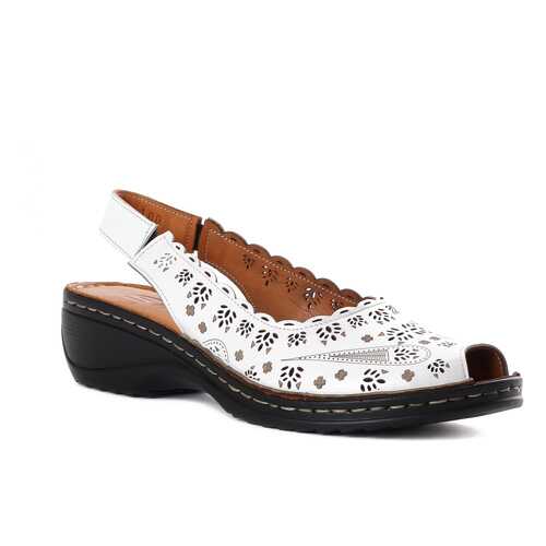 Туфли женские Shoes Market 168-2353-10 белые 39 RU в Крокс