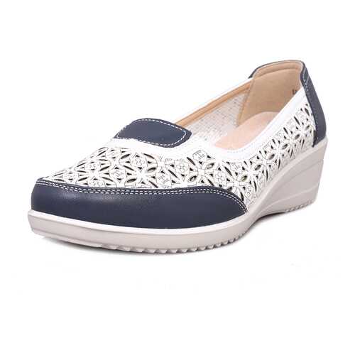 Туфли женские T.Taccardi 273060C0 белые/синие 41 RU в Крокс