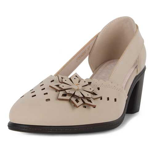 Туфли женские T.Taccardi K0563PM-2A бежевые 40 RU в Крокс
