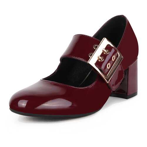 Туфли женские T.Taccardi K0569PM-1A бордовые 39 RU в Крокс