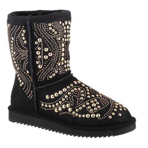 Угги женские Rejois RA0189C черные 38 RU в Крокс